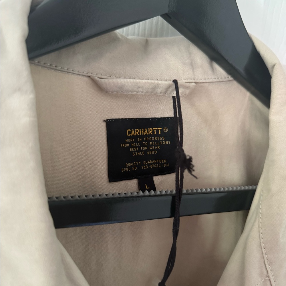 Carhartt WIP (Work in progress) button down long sleeve jacket/shirt - Picture 6 of 7